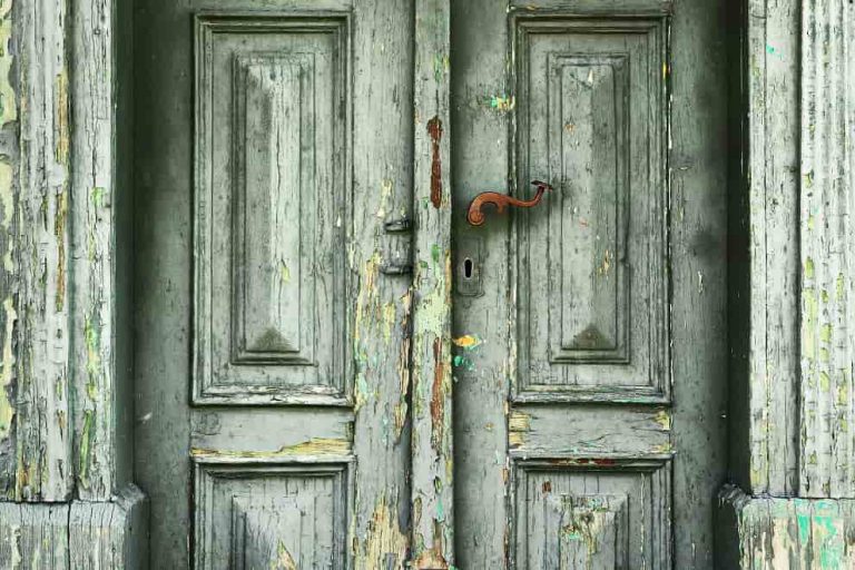 How to Fix a Cracked Wooden Door or Busted Door Frame