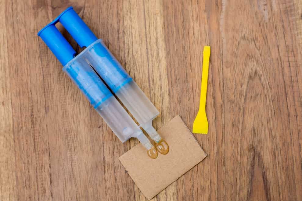 how to repair punch holes in hollow doors