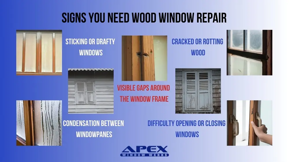 Signs You Need Wood Window Repair