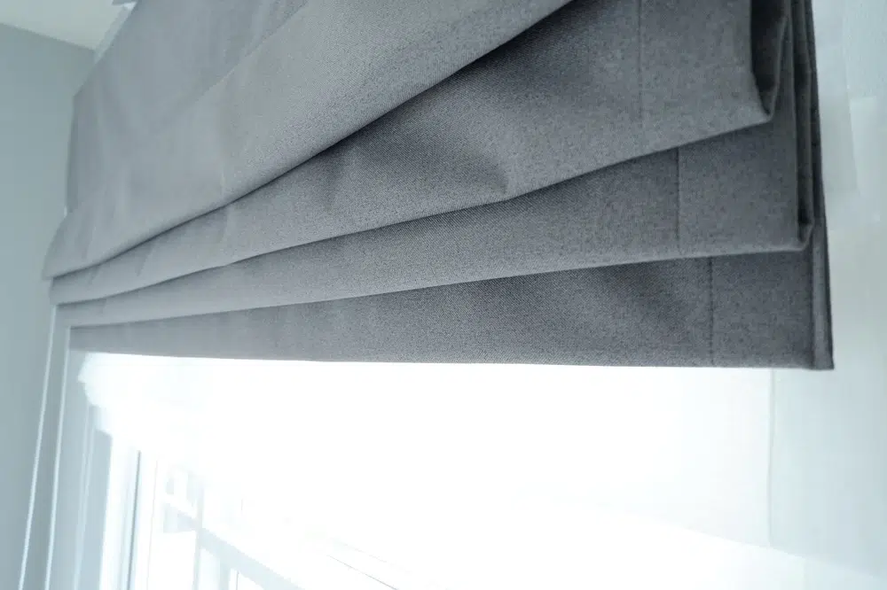 Outside-Mounted Roman Shades